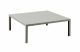 Quatris coffee table painted metal frame suitable for outdoor use by Vermobil online sales
