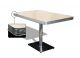 TO-22W Vintage Table Chromed Steel Structure by Bel Air Sales Online