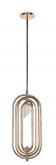 Turner Suspension Lamp Brass Structure by DelightFULL Online Sales