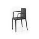 Spritz polypropylene stackable chair with armrests Vondom buy online on sediedesign