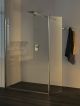 Walk-In M Shower Enclosure Glass Doors Aluminum Frame by Inda Online Sales