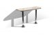 WO-24/TB-103 Vintage Table Steel Structure by Bel Air Sales Online