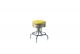 BS-28-48 Vintage Stool Chromed Steel Structure Ecoleather Seat by Bel Air Buy Online