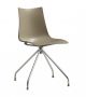 Zebra chair trestle steel base technopolymer seat suitable for contract use by Scab buy online