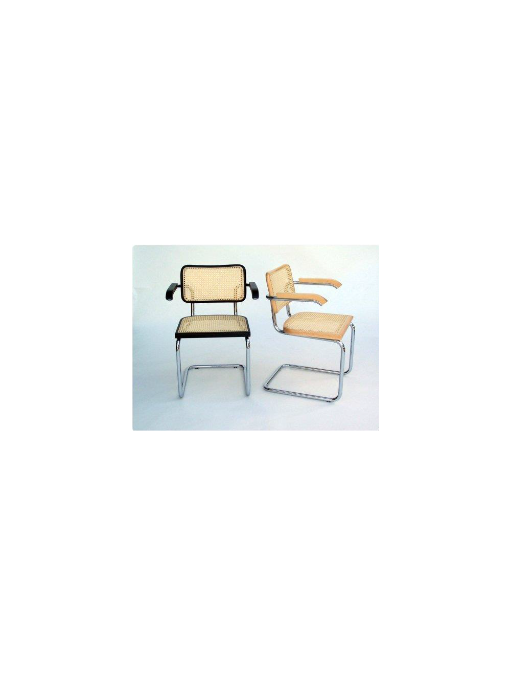 Cesca Chair with armrests Breuer Buy Online - Italian replica