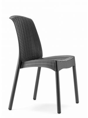 Olimpia Trend Chair Technopolymer Seat and Aluminum Legs by Scab Online Sales