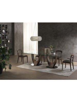 Axis rectangular table wooden bases by Pacini & Cappellini online sales