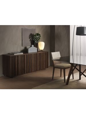Line cupboard wooden structure by Pacini & Cappellini online sales