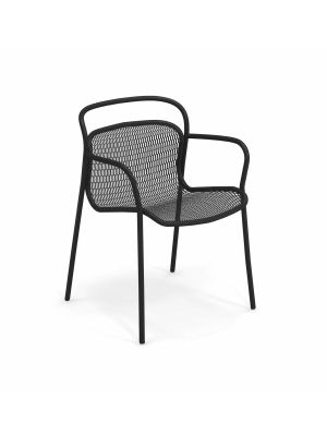 Modern 635 stackable chair steel structure by Emu online sales on www.sedie.design now!
