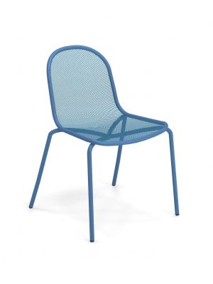 Nova 660 stackable chair painted steel structure suitable for contract and outdoor by Emu online sales on www.sedie.design