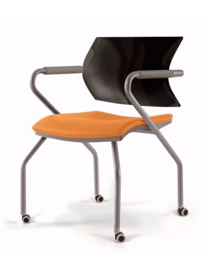 Aire Jr 405B Waiting Chair Steel Structure Fabric Seat by Luxy Online Sales