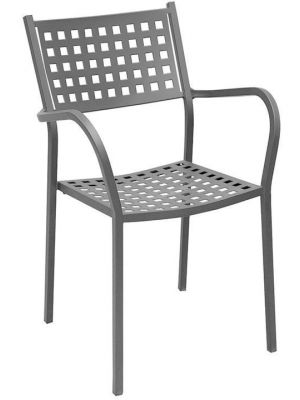 Alice CH1550 stackable chair metal frame suitable for contract use by Vermobil online sales