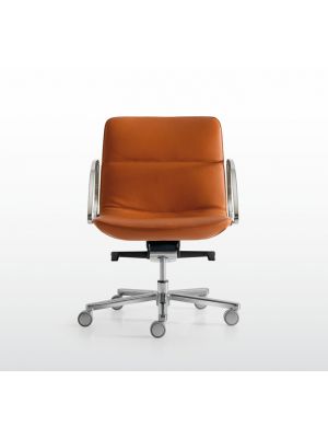 Amelie Soft 2 Desk Chair Ecoleather Seat by Quinti Online Sales