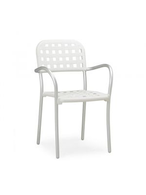 Aurora Chair Aluminum Legs Polypropylene Seat by Nardi Online Sales