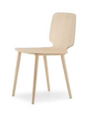 Babila 2700 contract chair wooden structure by Pedrali online sales