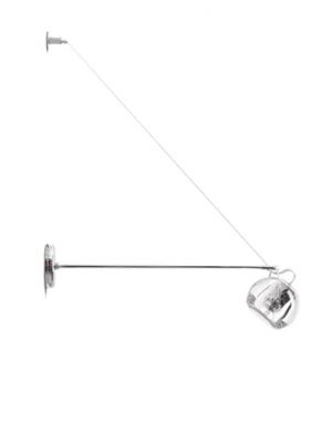 Sales Online Beluga Color D57 D03 Wall Lamp Has a Diffuser in 24% Lead Crystal by Fabbian