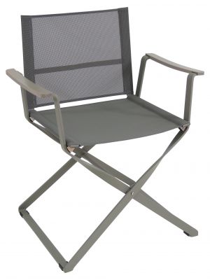 Ciak 974 folding chair aluminum structure textilene seat by Emu online sales