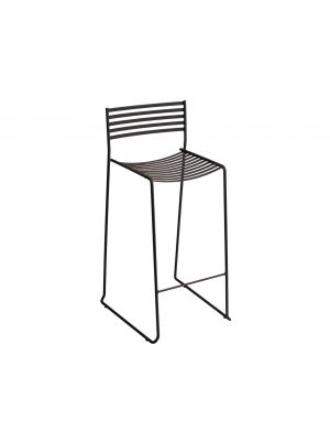 Aero stackable stool steel structure suitable for contract use by Emu online sales