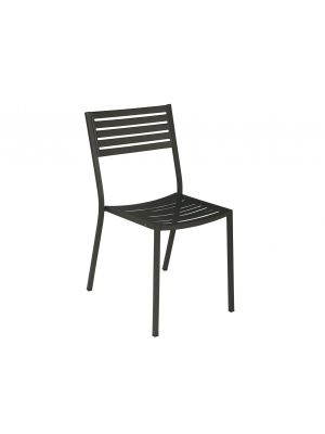 Segno 263 stackable chair steel structure suitable for contract use by Emu online sales
