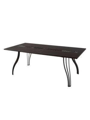 Vera extendable table steel structure suiatble for outdoor by Emu online sales