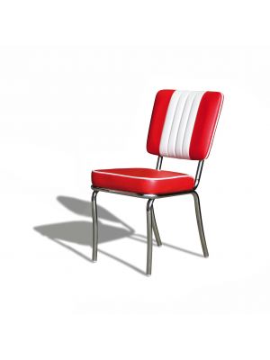 CO-24 Chair Steel Structure Upholstered Seat and Backrest Coated with Ecoleather by Bel Air Buy Online