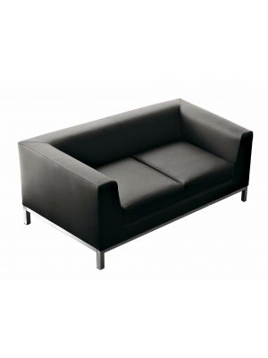 Cube Sofa Steel Structure Leather Seat by Luxy Online Sales