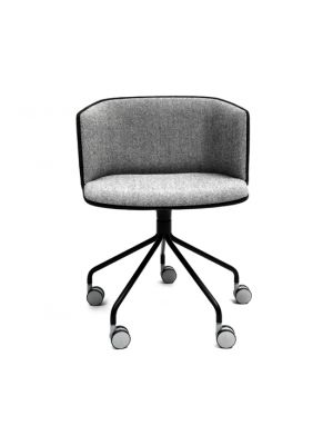 Cut On Wheels Chair with Wheels Fabric Seat by La Palma Online Buy