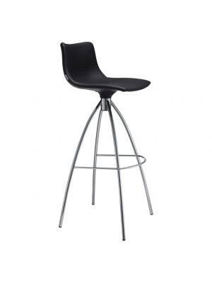 Daylight Pop fixed stool steel base ecoleather seat by Scab buy online
