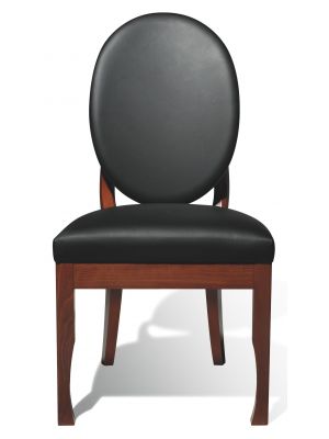 Decor S Chair Wooden Frame Leather Seat by Cabas Online Sales