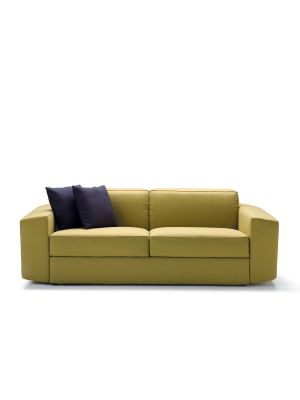 Melvin Sofa Upholstered Coated with Fabric by Milano Bedding Sales Online