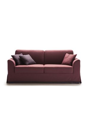 Ellis Sofa Upholstered Coated with Fabric by Milano Bedding Sales Online