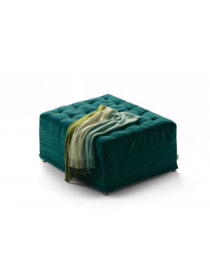 Dorsey Pouf Bed Upholstered Coated with Fabric by Milano Bedding Sales Online