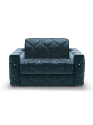 Douglas Armchair Bed Upholstered Coated with Fabric by Milano Bedding Sales Online