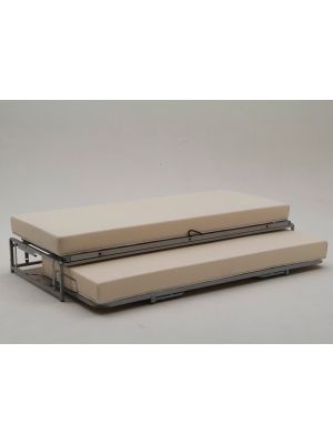 Sales Online Serie Duetto Sofa Bed Mechanism Steel Structure by Lampolet.