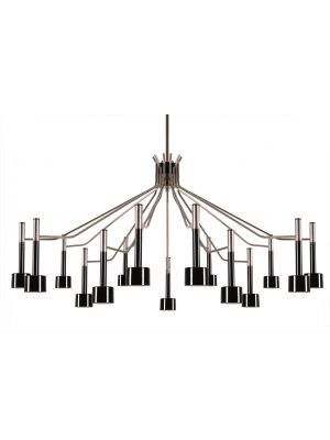 Ella 15 Suspension Lamp Brass and Aluminum Structure by DelightFULL Online Sales