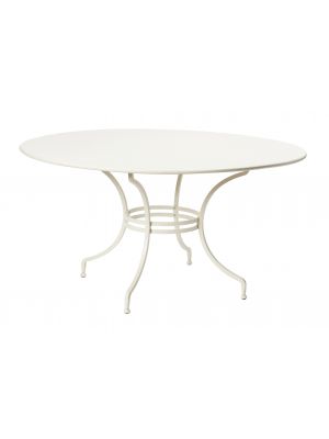 Embassy EM1450 round table metal frame suitable for contract use by Vermobil online sales
