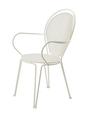 Embassy EM301 stackable chair metal frame suitable for outdoor use by Vermobil online sales