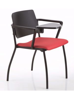 Essenziale 9110B Chair with Armrests Steel Structure Fabric Seat by Luxy Online Sales