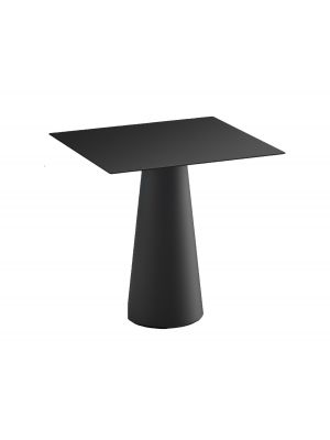  Fura high design dining table polyethylene base hpl top suitable for contract use by Plust online sales on www.sedie.design now!