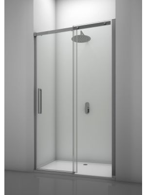 Giove Door Shower Enclosure Aluminum Frame Tempered Glass by SedieDesign Online Sales