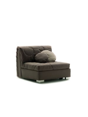 Glenn Armchair Bed Upholstered Coated with Fabric by Milano Bedding Sales Online