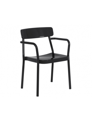 Grace 281 stackable chair aluminum structure suitable for contract use by Emu online sales