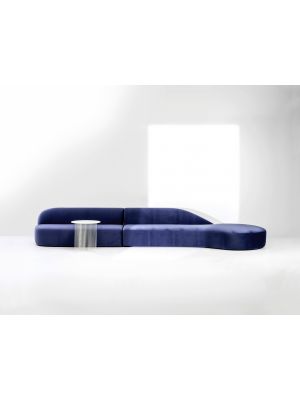 Guest sectional sofa fabric coated suitable for contract by LaCividina buy online