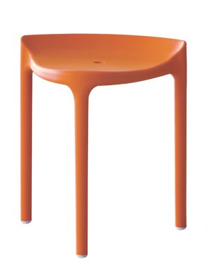 Happy 491 low stool polypropylene structure by Pedrali online sales
