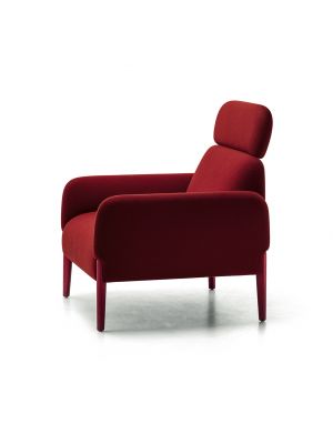 Join 8853 lounge armchair fabric coated suitable for contract by LaCividina buy online