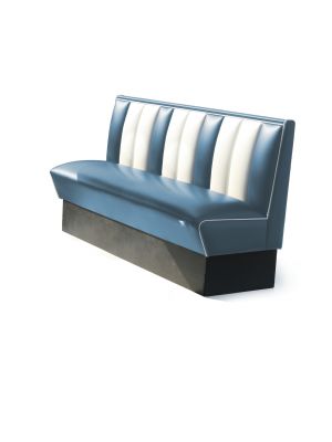 HW-150 Single Booth Wooden Base Seat Coated with Ecoleather by Bel Air Buy Online