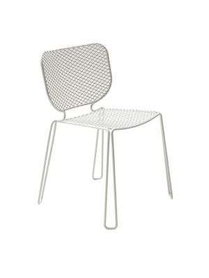 Ivy stackable chair steel structure suitable for contract use by Emu online sales