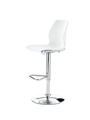 Kalea Gas adjustable height stool polypropylene seat steel base by Kastel online sales