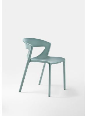 Kicca One stackable chair polypropylene structure suitable for contract use by Kastel online sales