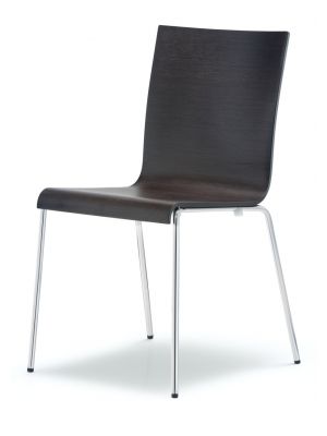 Kuadra 1331 chair steel legs oak shell by Pedrali online sales